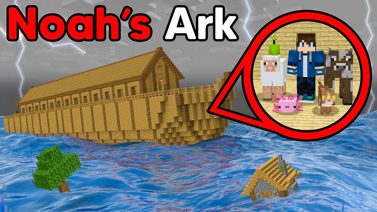 Minecraft Noah's Ark Survival Guide: 24-Hour Build Challenge