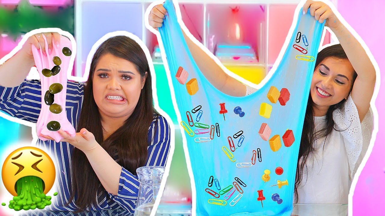 5 Weird Slime Recipes Using Random Household Items