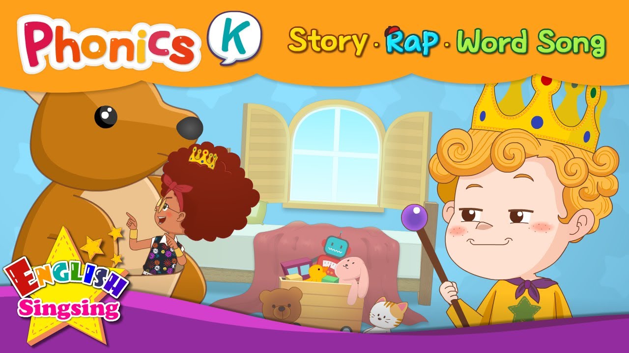 Phonics Story: Kevin the King Finds His Kite (K Sound)