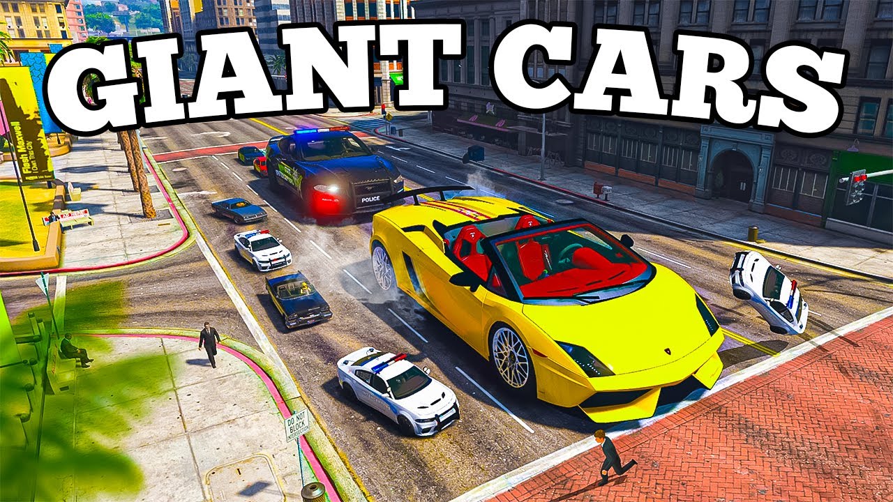 Giant Lamborghini Escapes: Mastering GTA Police Chases