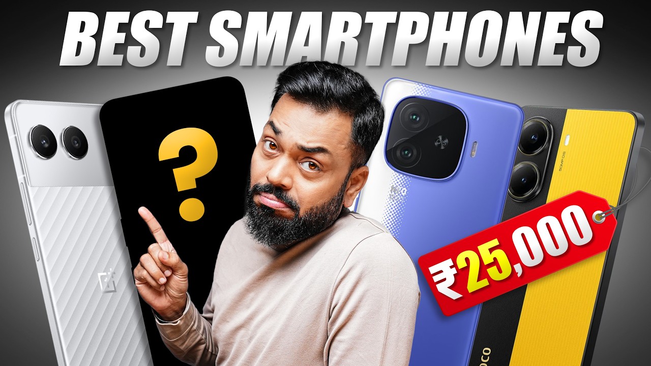 Top 5 Phones Under ₹25,000 in India (2024 Expert Picks)