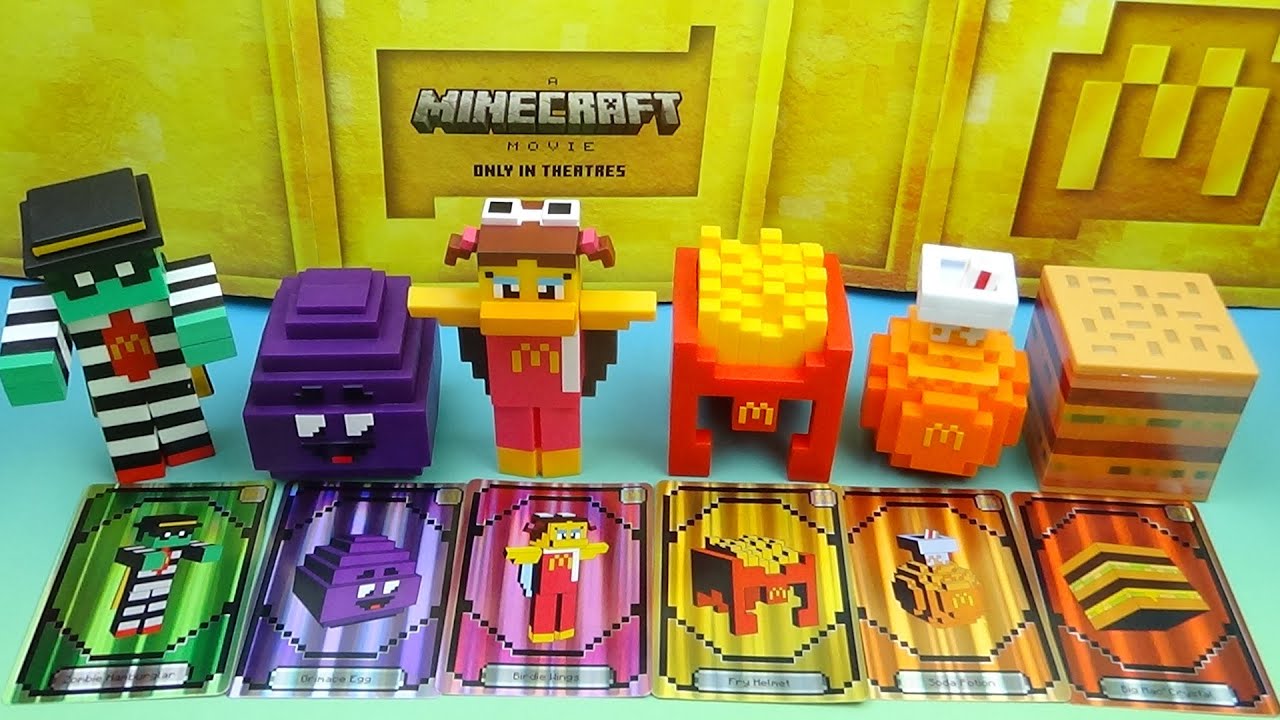 McDonald's Minecraft Happy Meal Toys 2025 Review & Guide