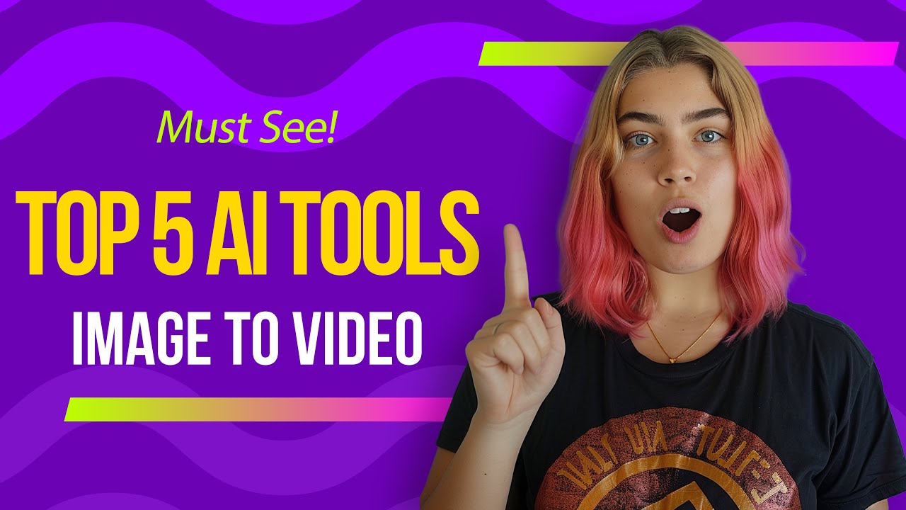 Top 5 AI Image-to-Video Tools Transforming Static Images