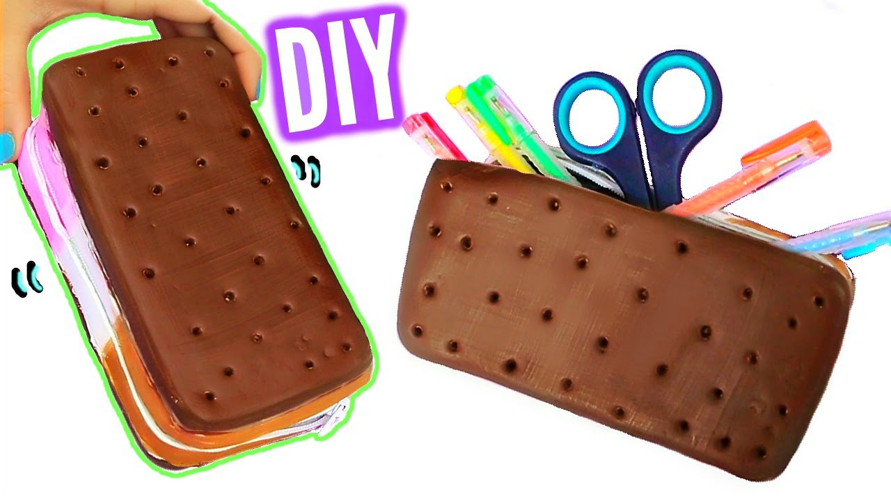 Make an Ice Cream Sandwich Pencil Case: DIY Tutorial