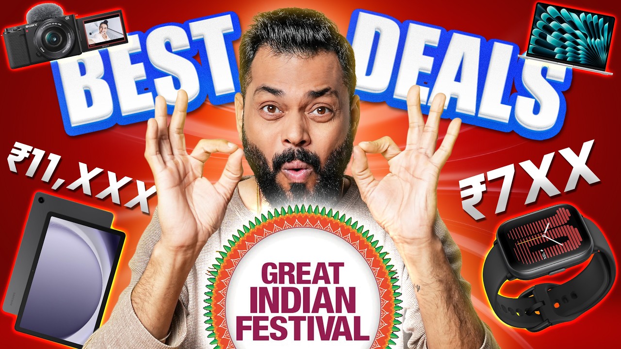 Top Amazon Great Indian Festival Sale Deals 2023: 75% Off Electronics