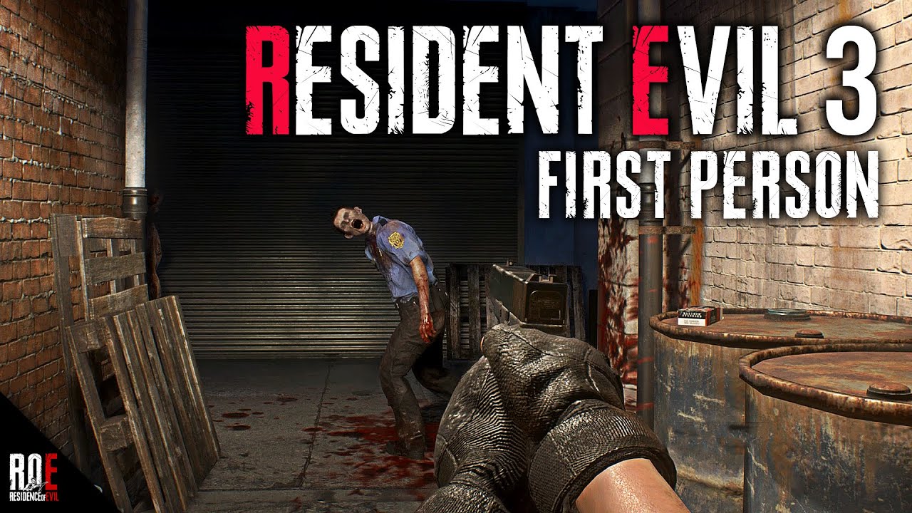Resident Evil 3 Remake First-Person Mod: Gameplay Analysis