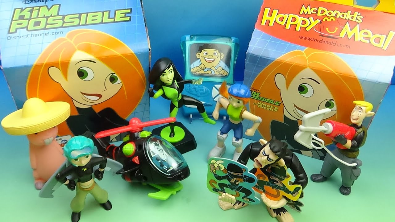 2003 McDonald's Kim Possible Happy Meal Toys: Full Set Review & Value