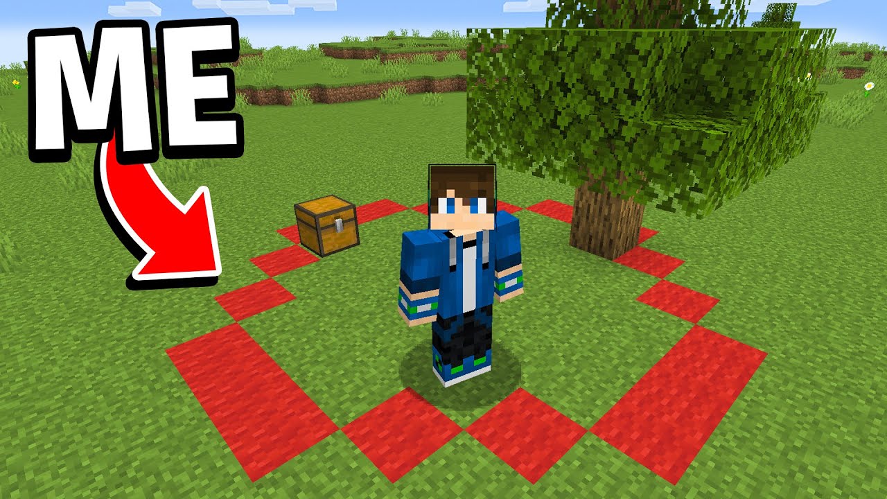 Escaping Minecraft's Shrinking Lava Circle Challenge