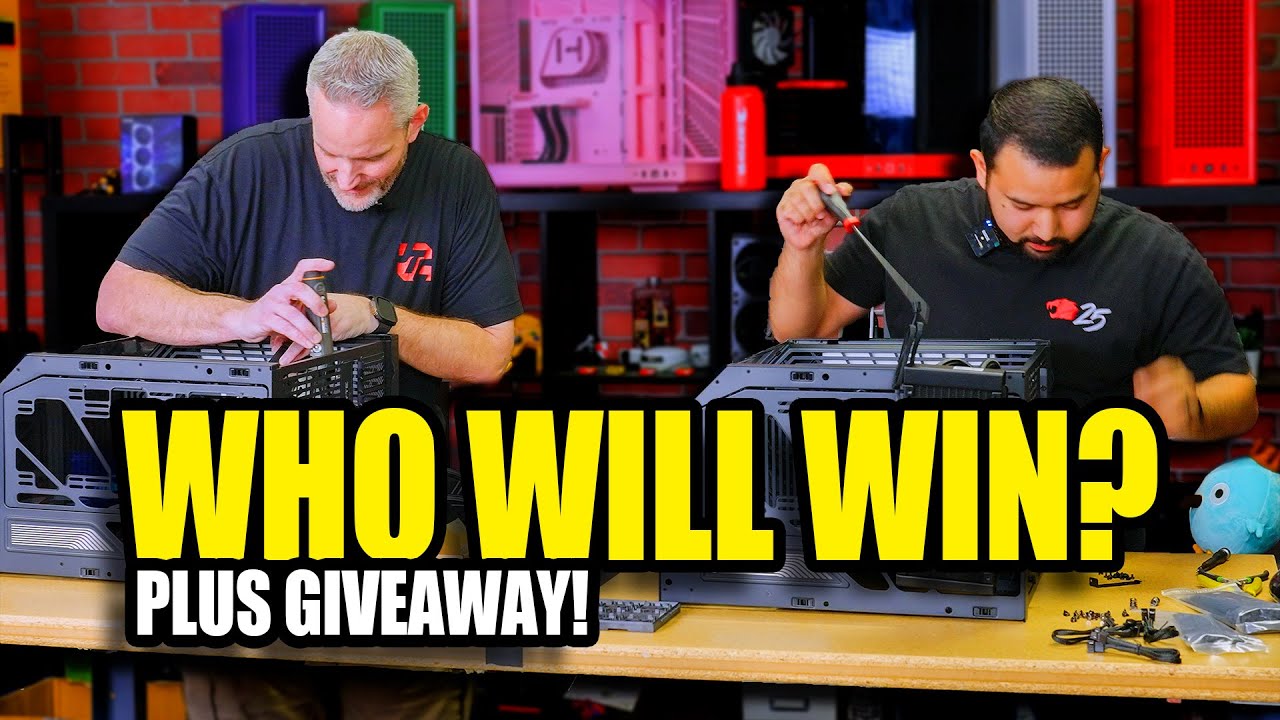 iBUYPOWER PC Build Challenge: Pro vs Creator HYTE Y70 Giveaway