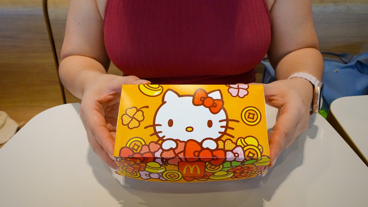Hello Kitty McDonald's Thailand Review: Lunar New Year Menu & Tips