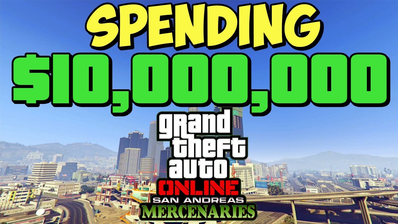 GTA Online San Andreas Mercenaries $10 Million Spending Guide