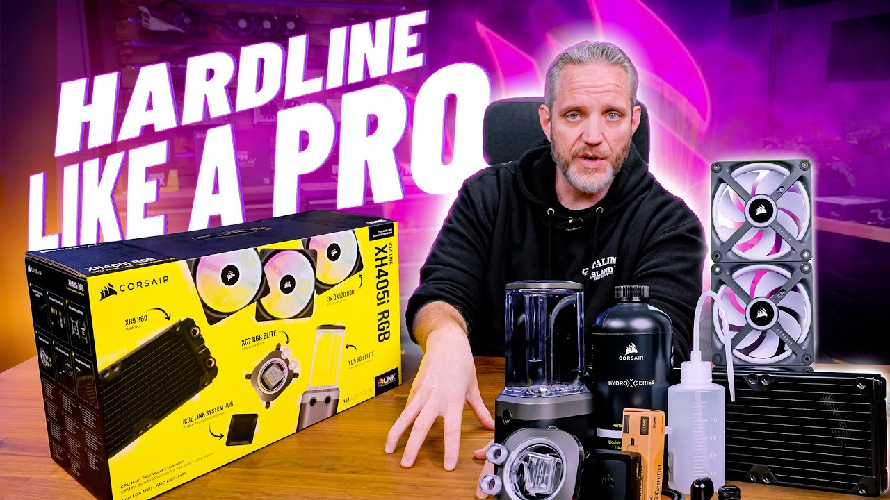 Corsair XH405i Water Cooling Kit: Ultimate Beginner Hardline Guide