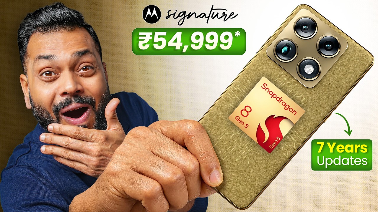 Motorola Signature Review: Premium Flagship Under ₹60K?