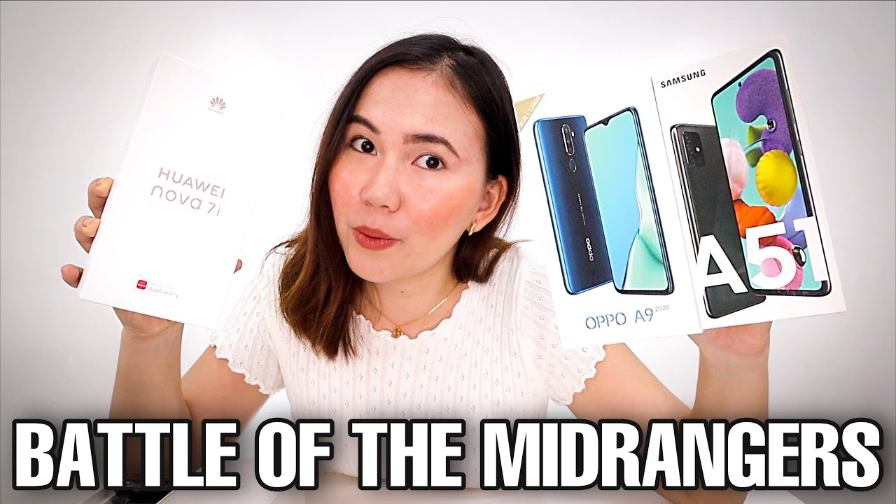 Samsung vs Huawei vs Oppo: Best Mid-Range Phone 2020?