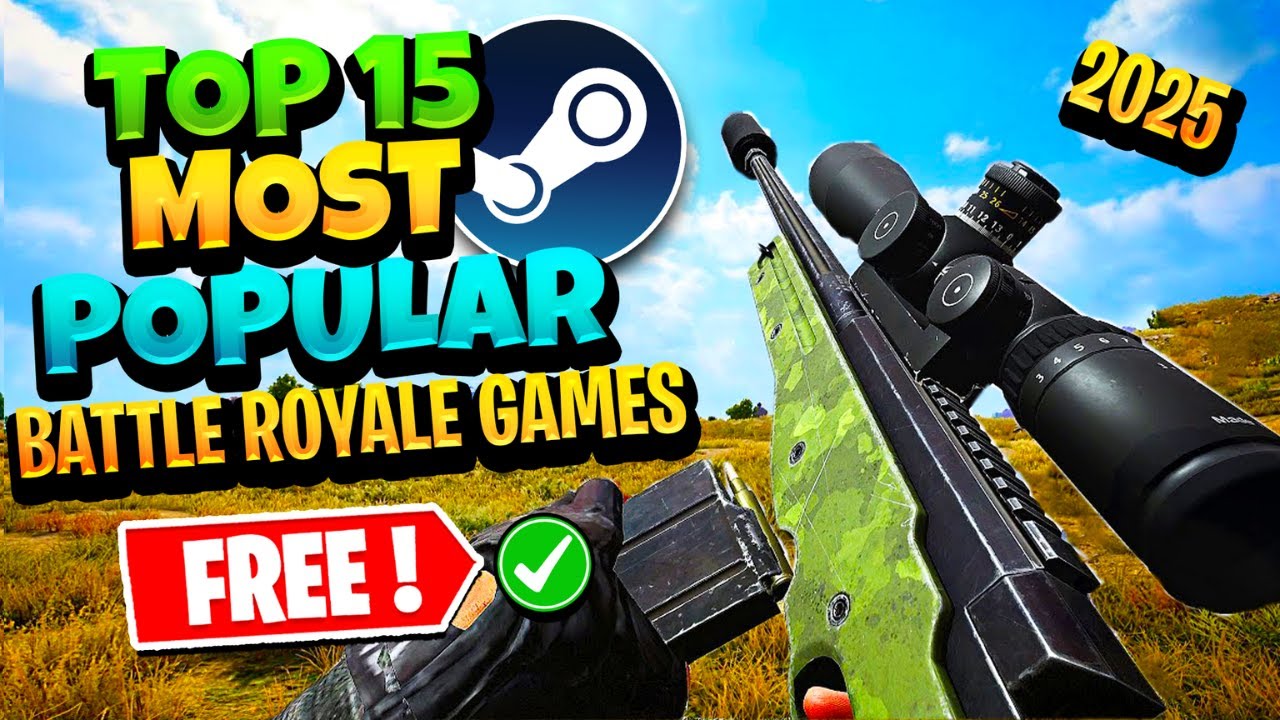 Top 15 Battle Royale Games in 2025 Ranked by Popularity