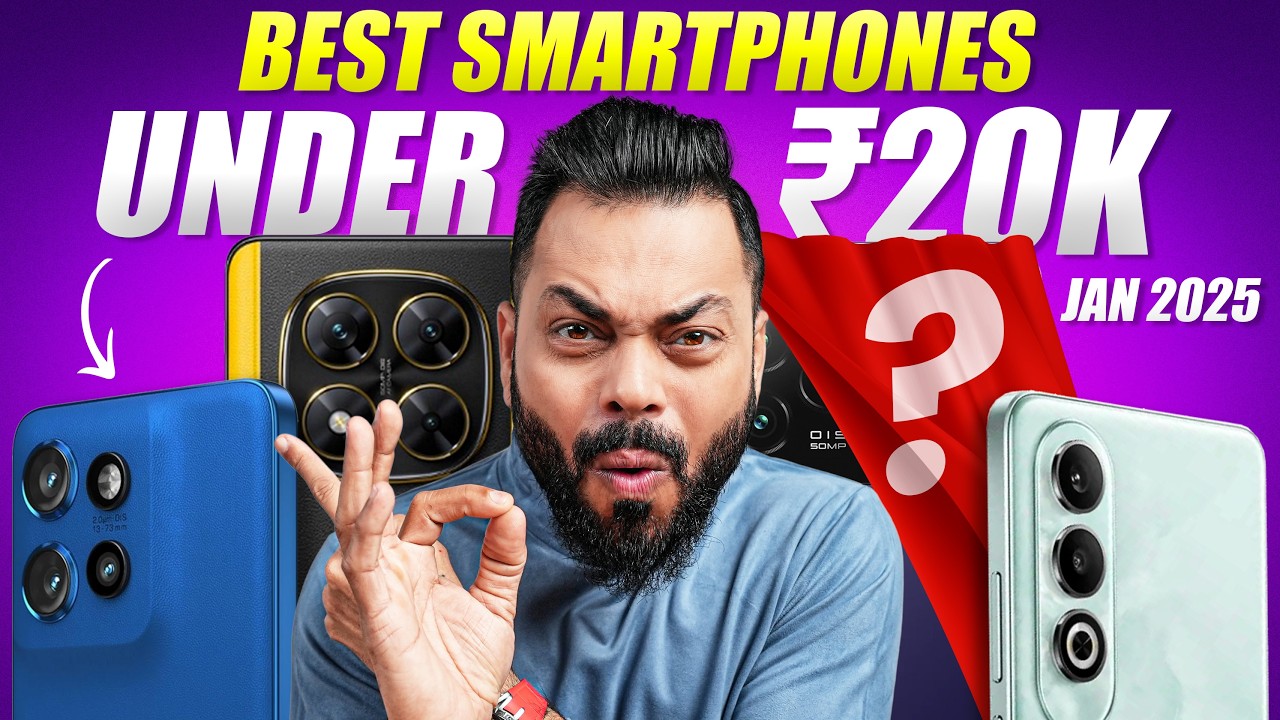 Top 5 Smartphones Under 20000: Expert Picks (2024)