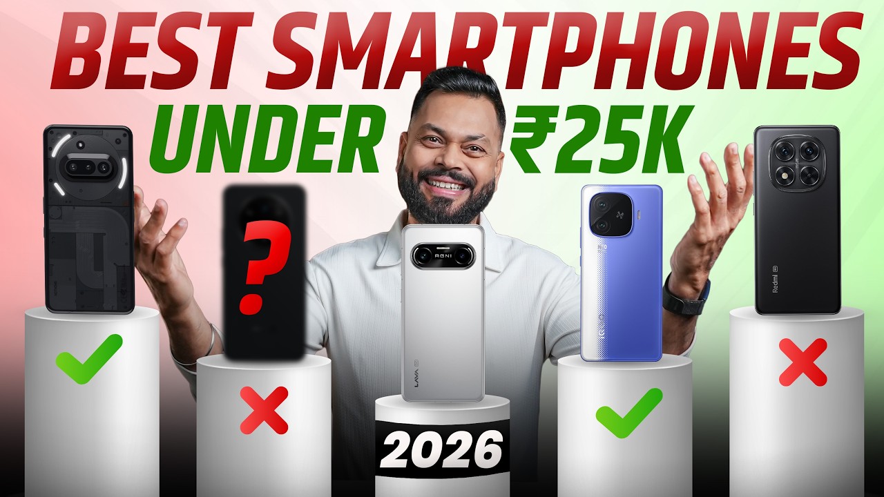 Best Smartphones Under ₹25,000: Expert Picks (2024)