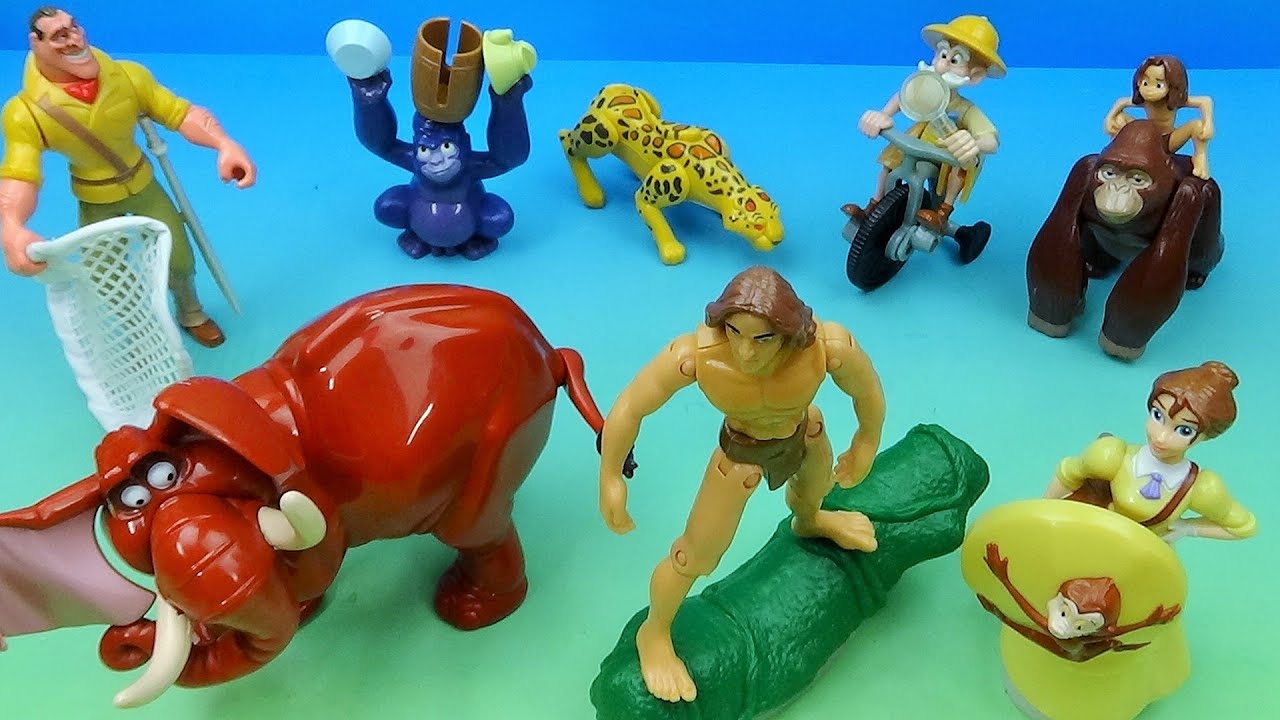 1999 McDonald's Tarzan Happy Meal Toys: Collector's Guide & Review