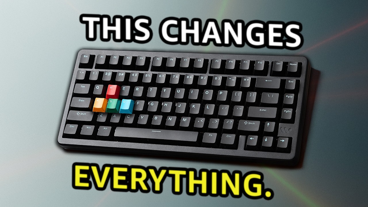 Hybrid Magnetic Gaming Keyboard: No More Sound Compromises