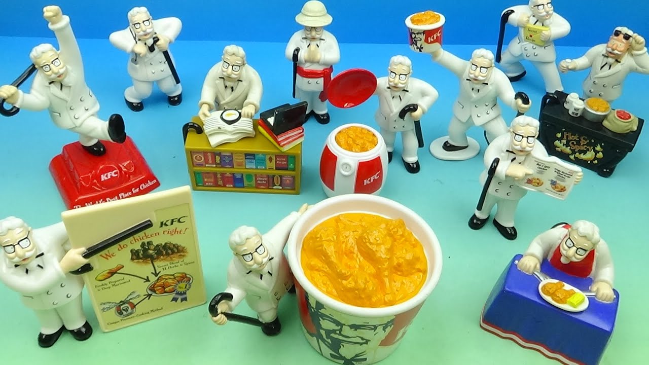 KFC's 1997 Chicken Expert Figurines: Rare Collectible Review