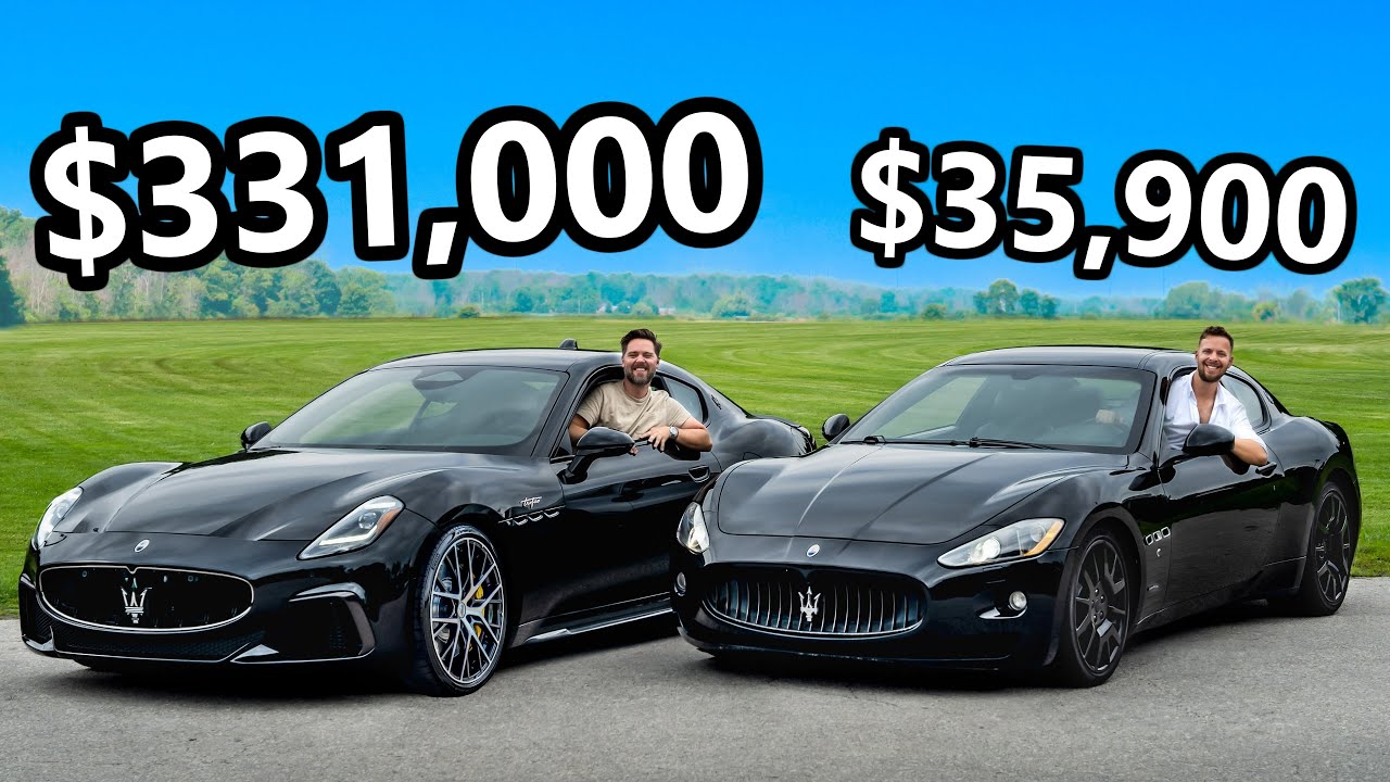 New vs Old Maserati GranTurismo: Evolution Tested
