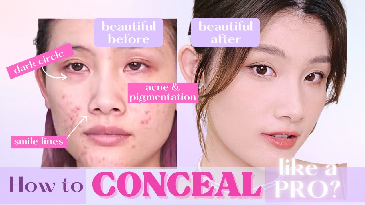 How to Conceal Dark Circles, Acne, and Smile Lines Like a Pro
