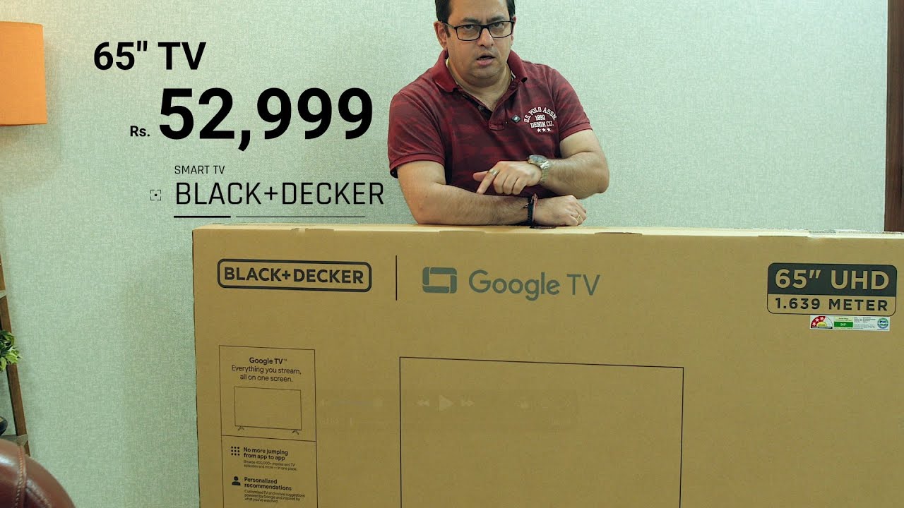 Black & Decker Google TV Review: 65-Inch 4K Performance