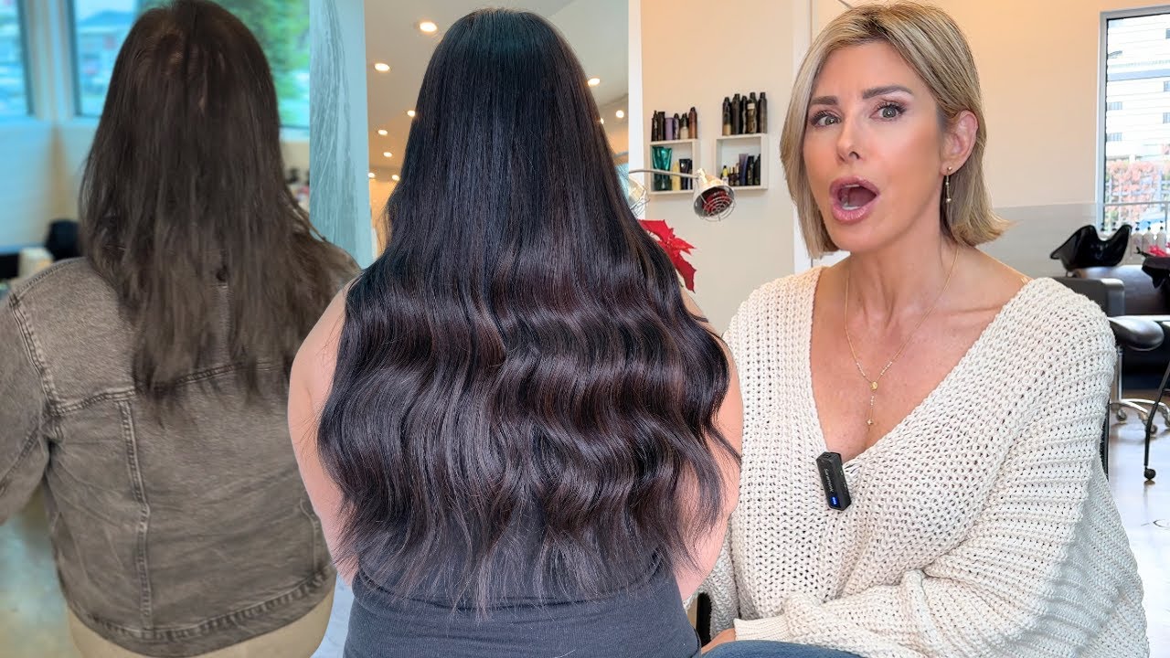 Waterfall Beaded Hair Extensions: Safe Solution for Thinning Hair