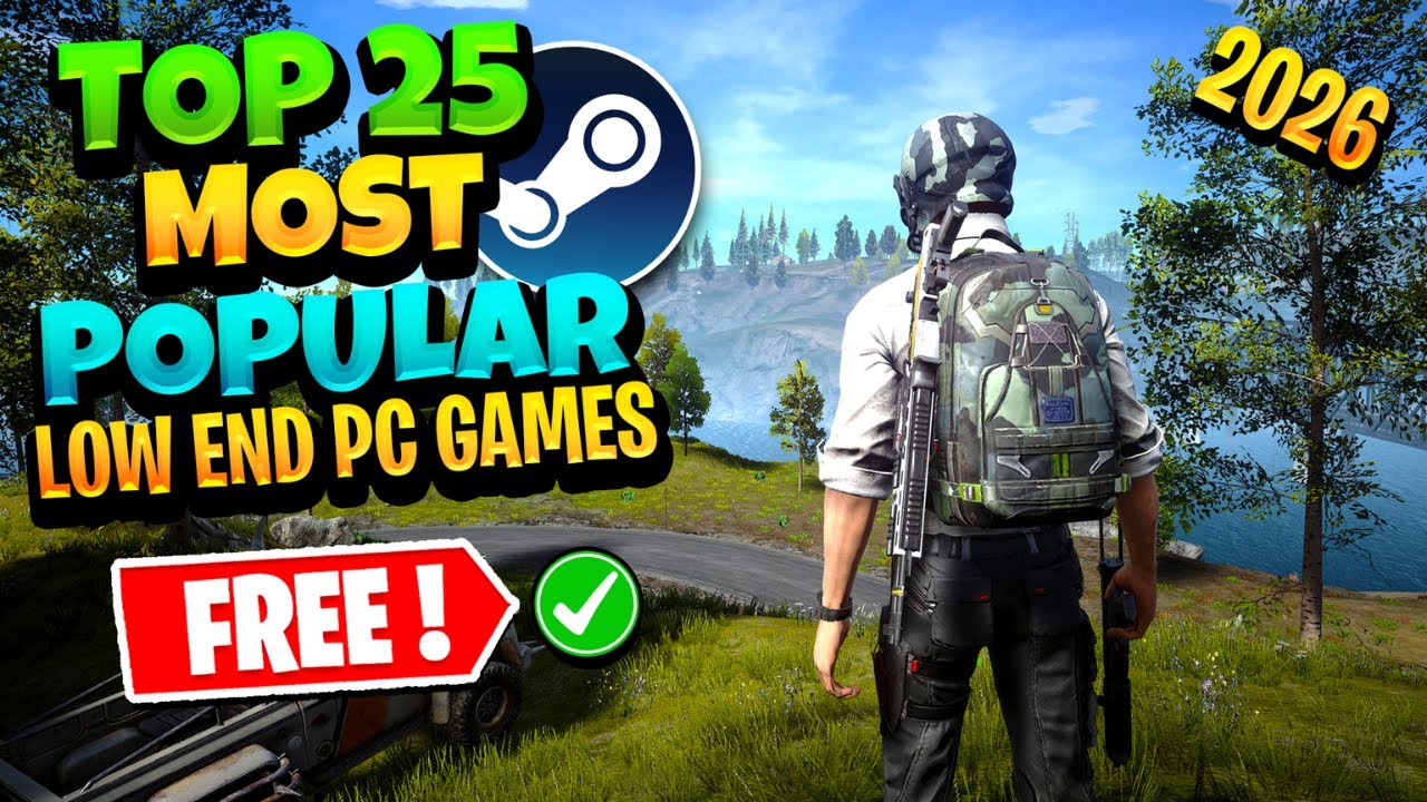 Top 25 Free Games for Low-End PCs in 2026 (Tested & Verified)