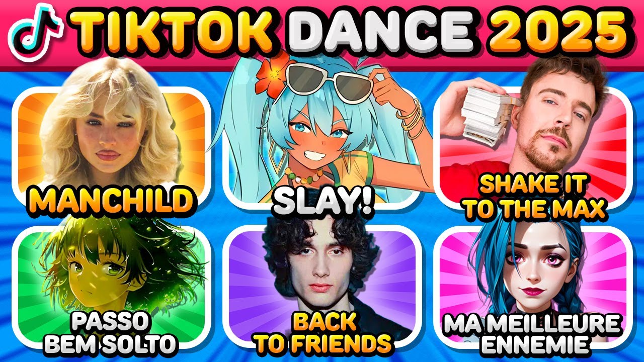 Top 25 TikTok Dance Crazes Dominating 2025