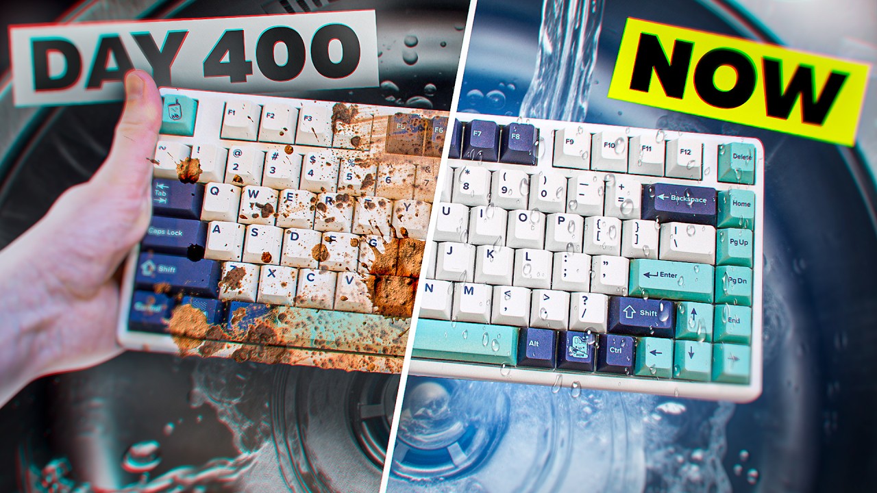 How to Deep Clean Your Mechanical Keyboard & Desk Mat