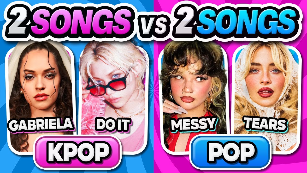 K-Pop vs Pop: 35 Iconic Song Showdown Analysis