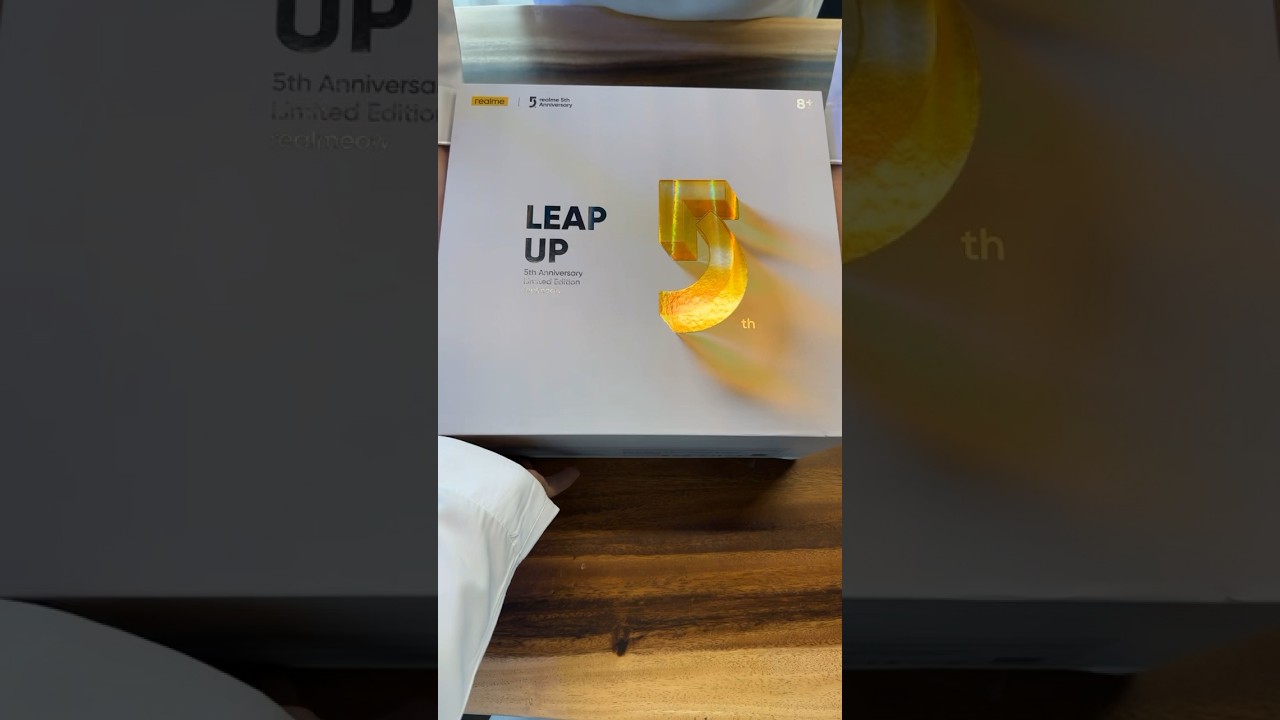 Realme 5th Anniversary Gift Unboxing & Brand Legacy