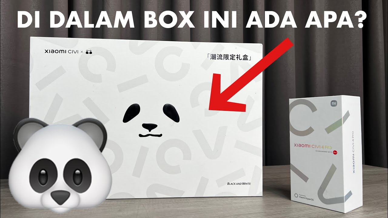 Xiaomi CIVI 4 Pro Panda Edition Unboxing & Review