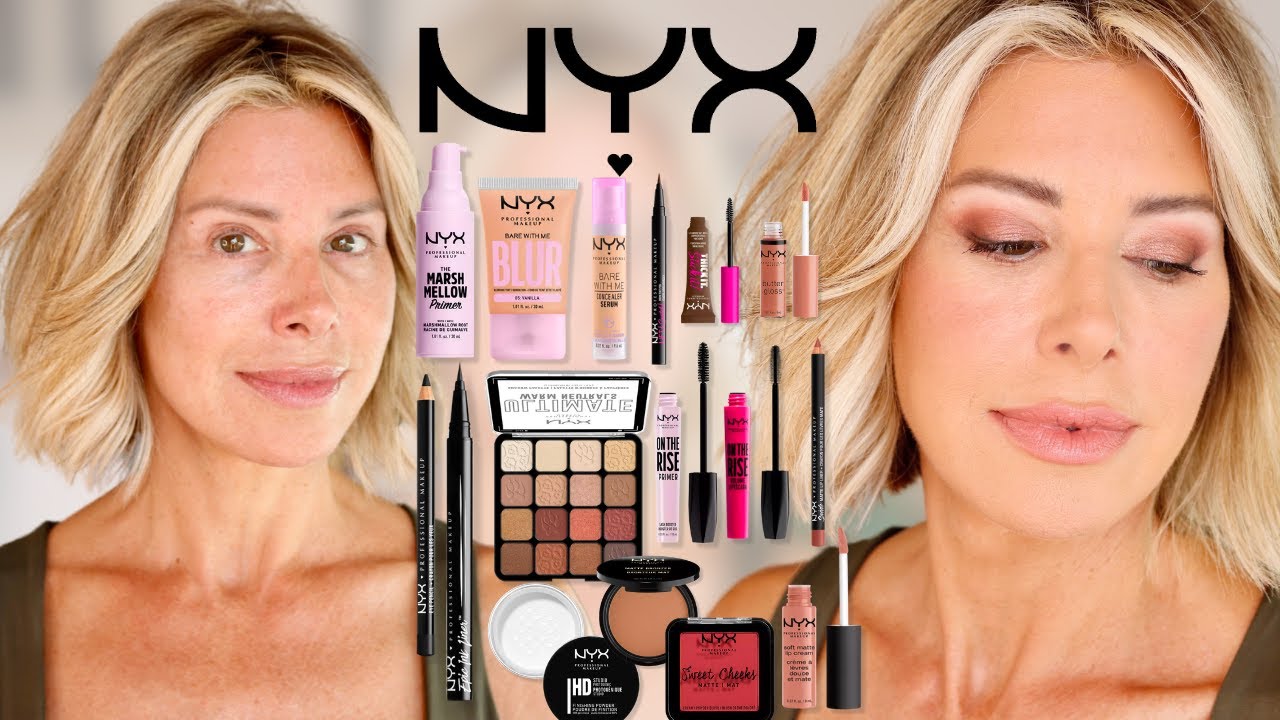 Affordable NYX Makeup Tutorial: Natural Fall Look for Mature Skin