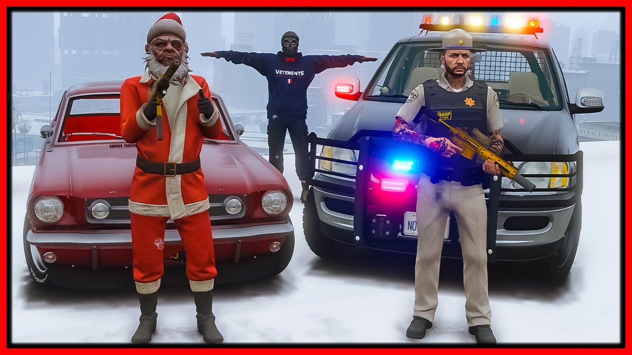 GTA 5 Santa Chaos: Ultimate Stunt Gameplay Guide
