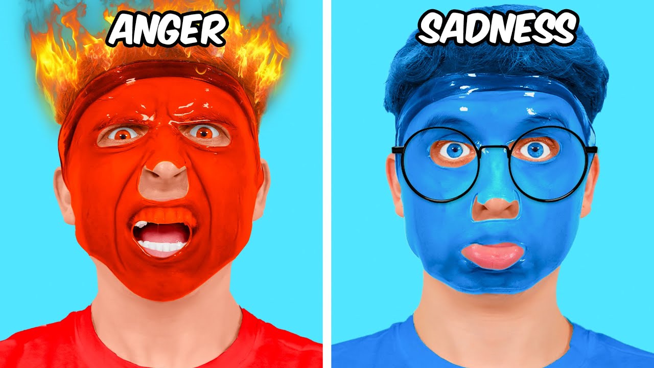 Inside Out Emotion Face Masks: Creative DIY Guide
