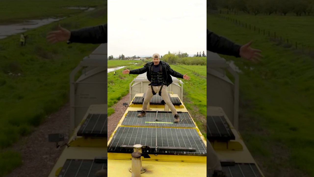 Why Jumping Inside vs On a Train Changes Where You Land