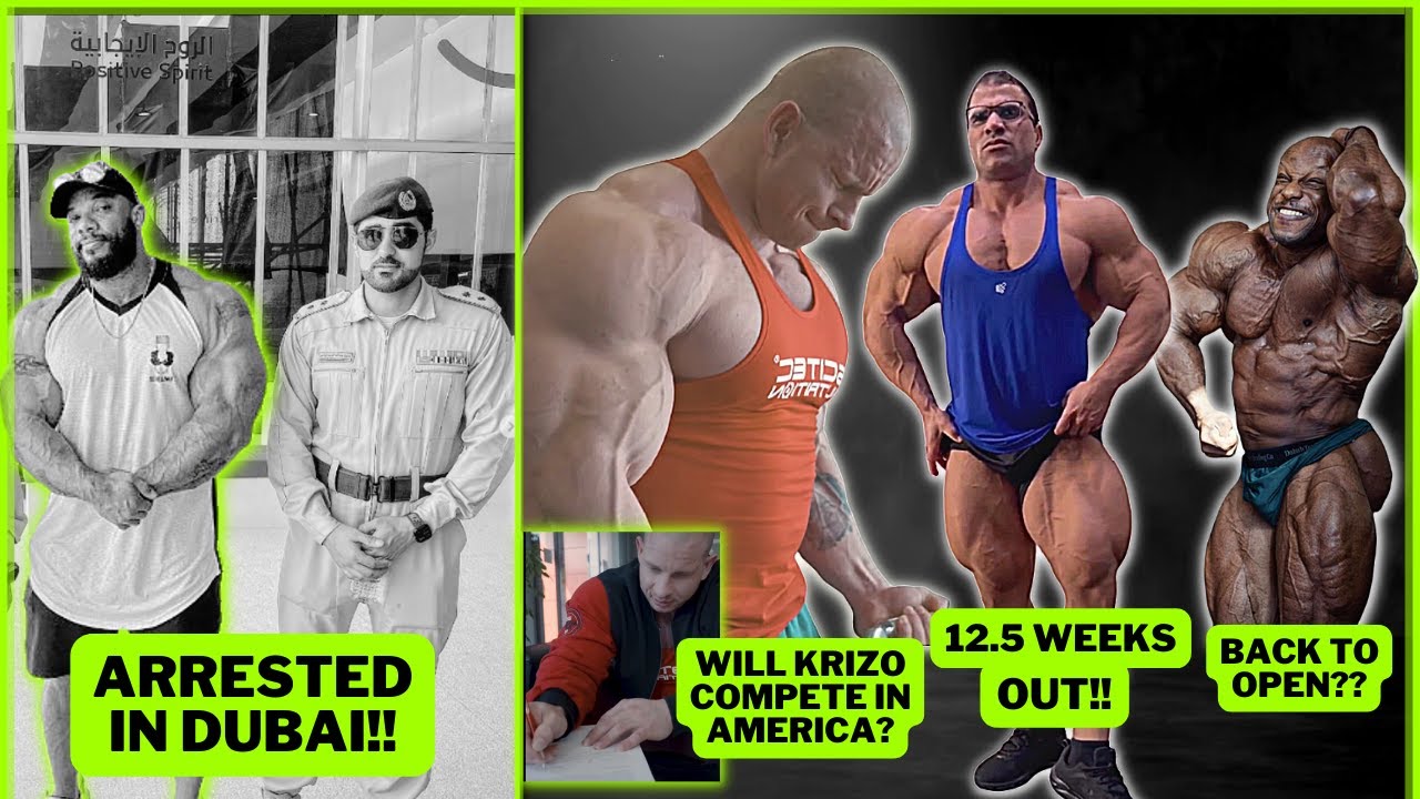Breaking Bodybuilding News: Krizo's Scitec Deal, Oliva Dubai Update