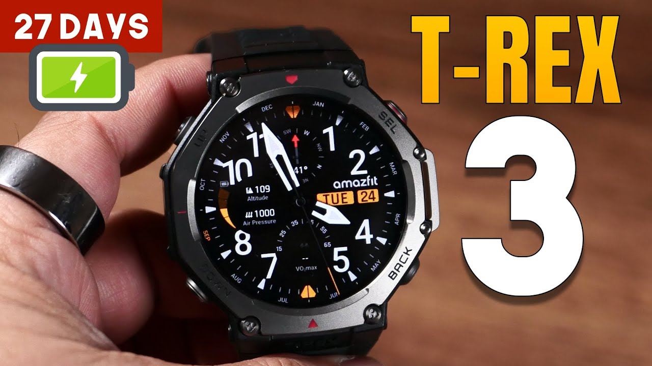 Amazfit T-Rex 3 Review: Rugged Smartwatch for Outdoor Adventures