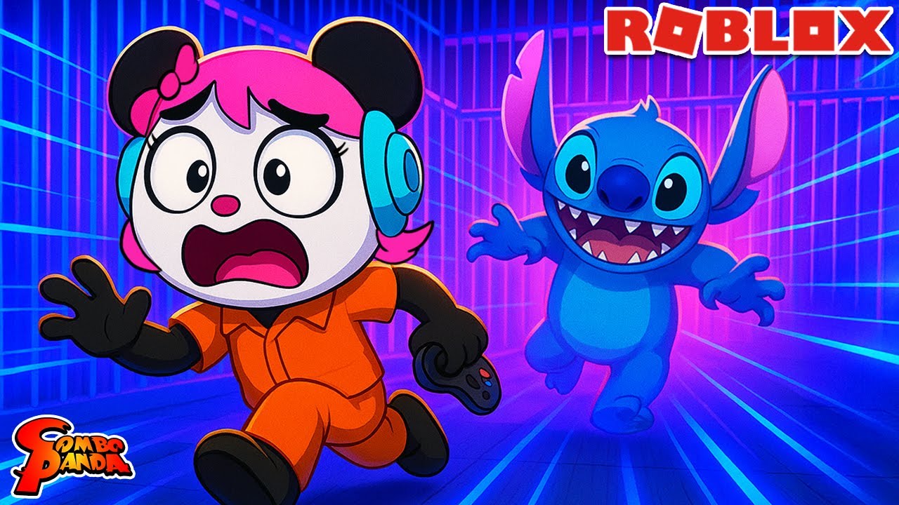 Coco's Chaotic Stitch Prison Escape | Roblox Adventure