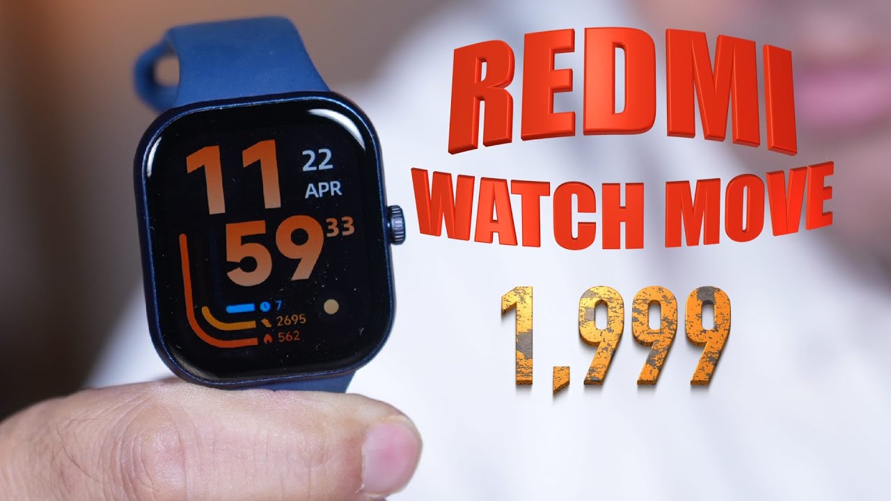 Redmi Watch Move Review: Budget AMOLED Smartwatch Tested