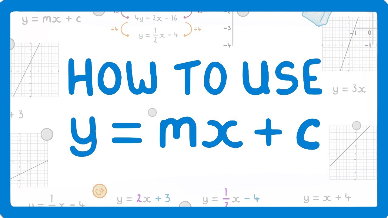 Why y=mx+c is Essential for Graphing Lines: Clarity & Efficiency