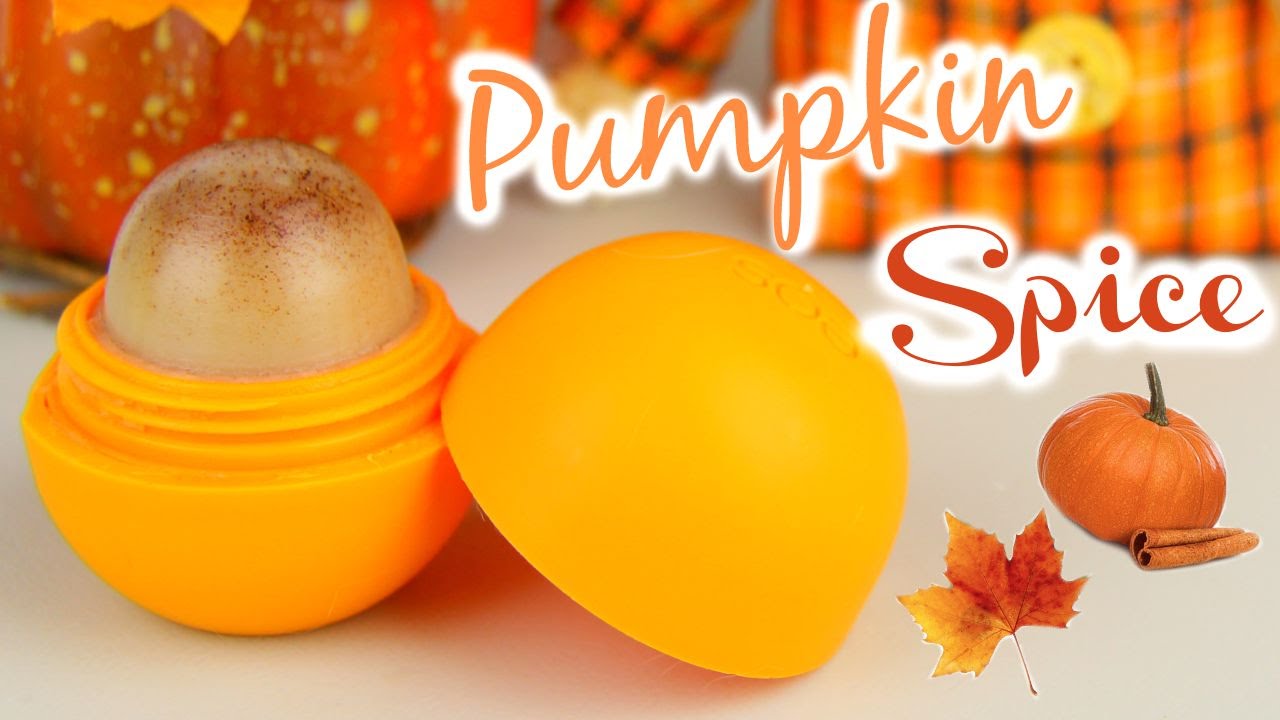 DIY Pumpkin Spice EOS Lip Balm Recipe for Fall