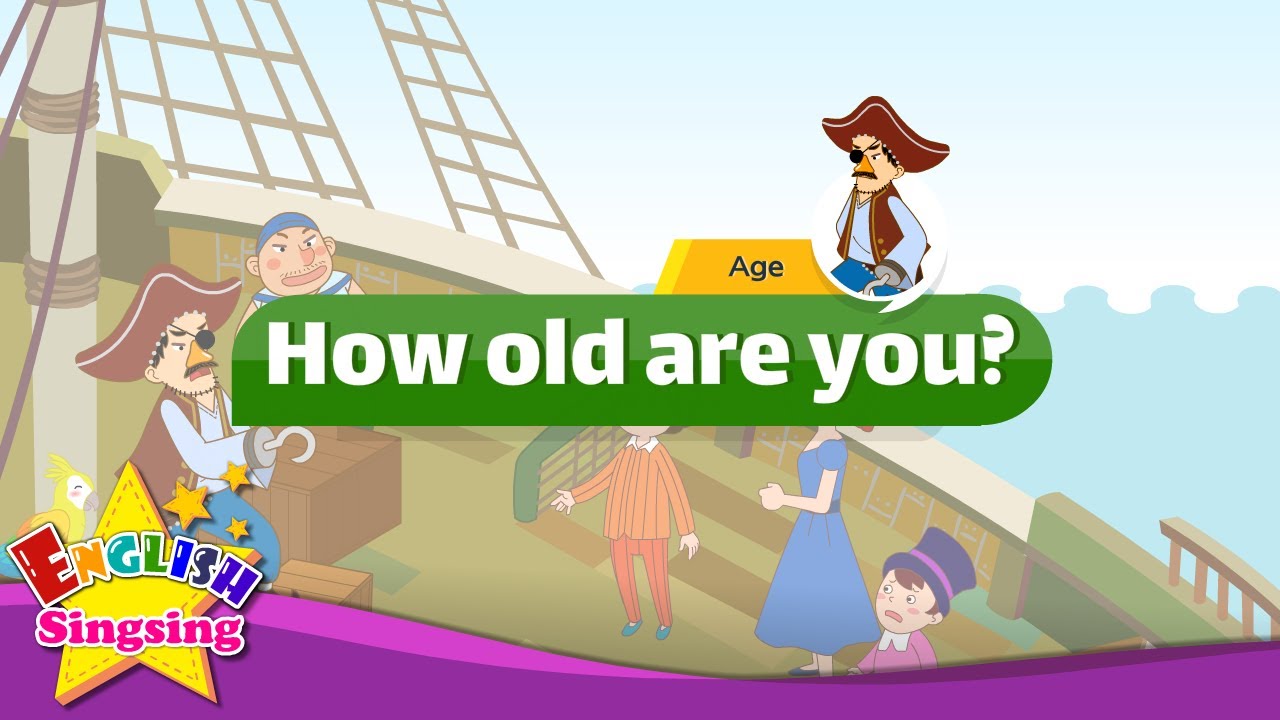 Teach Kids to Ask and Answer About Age in English