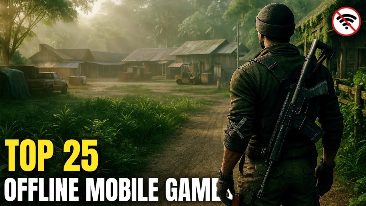 25 Best Offline Mobile Games 2025: No WiFi Needed