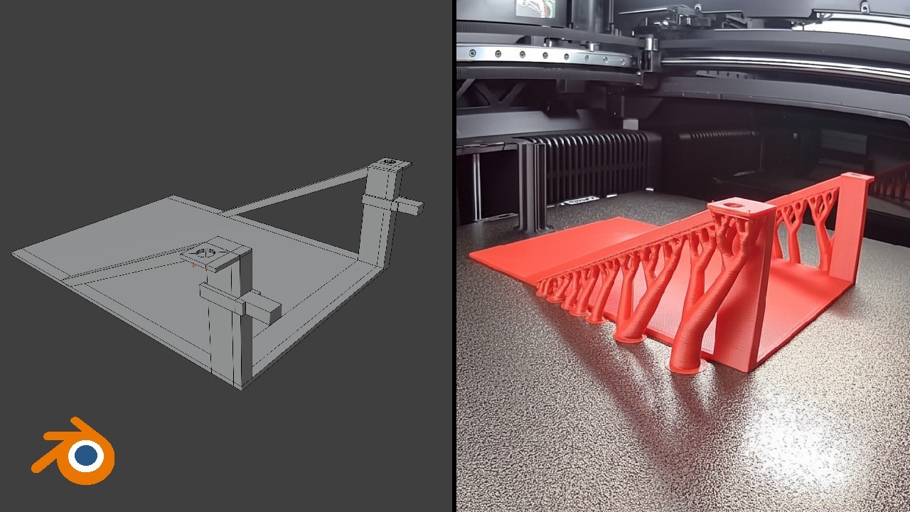 DIY 3D Printed Under Desk Mount: Beat Gravity for Good