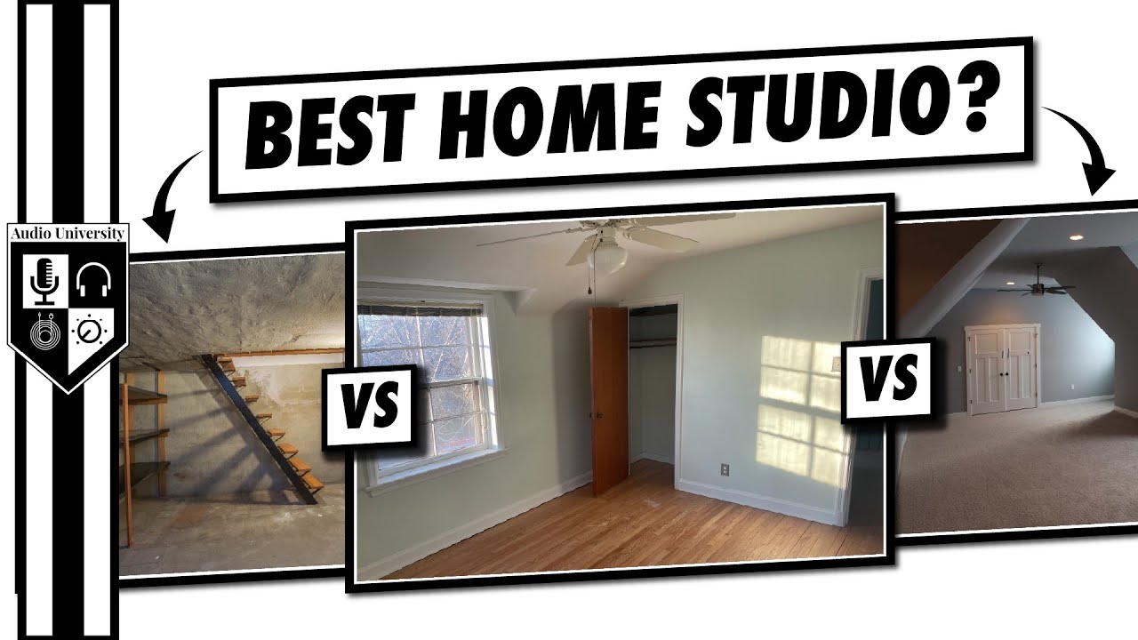 How to Choose the Best Room for Your Home Studio