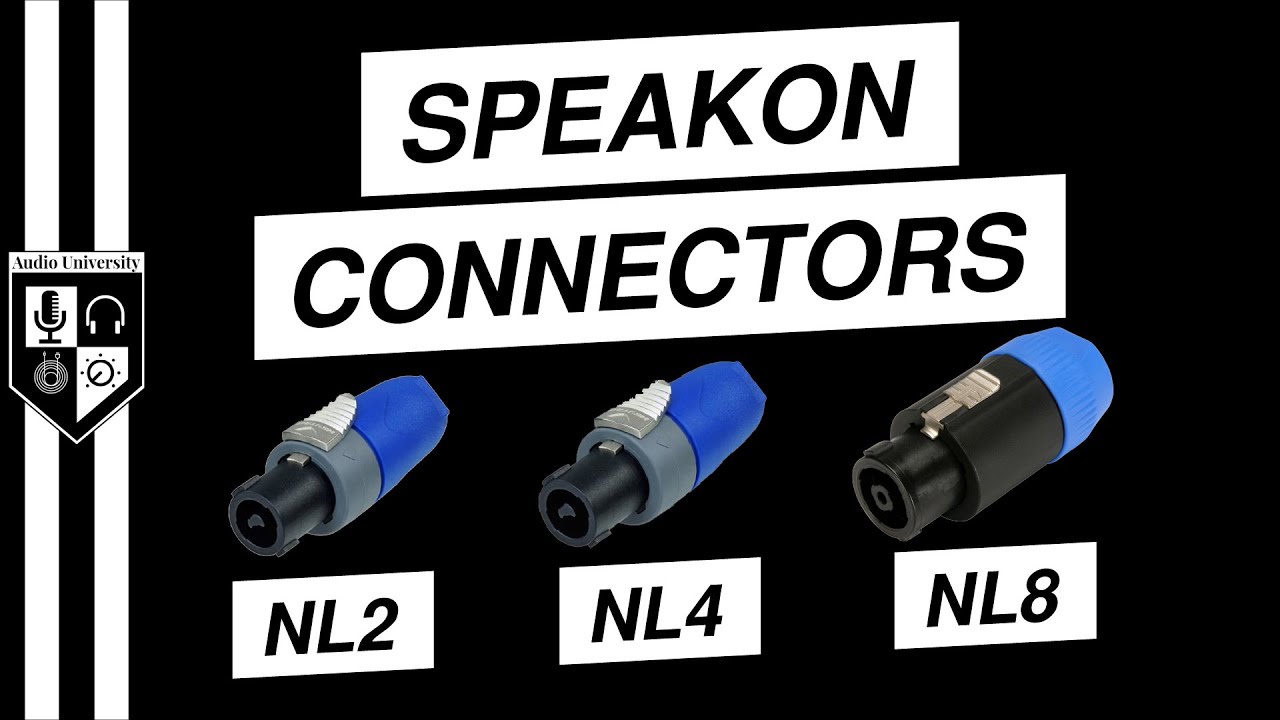 NL2 vs NL4 vs NL8: Choosing the Right SpeakON Connector