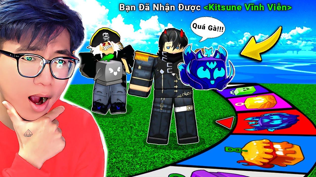 Master Devil Fruit PvP in Block Fruit: Win Dice Upgrade Battles